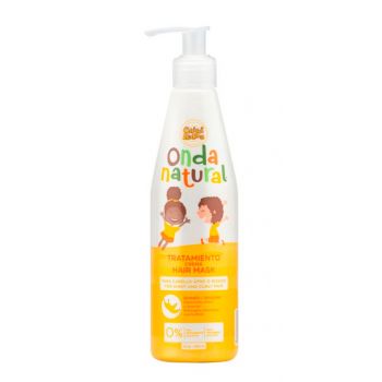 Máscara de cabelo de banana para crianças