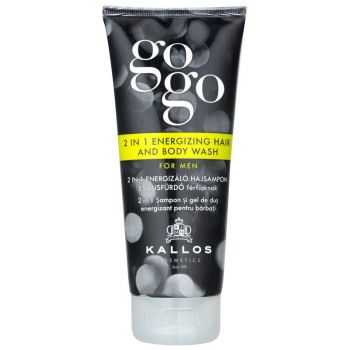 Kallos Gel de Banho Corpo & Cabelo Masculino GoGo para homem