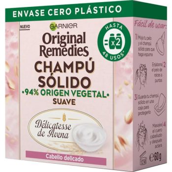 Champô Sólido Délicatesse Aveia Cabelo Delicado