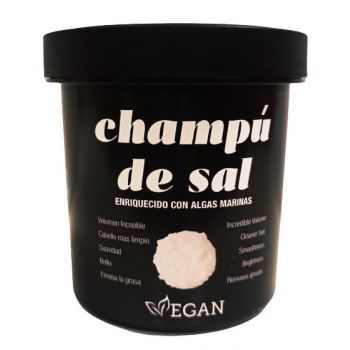 Champô de Sal com Algas Marinhas Cabelos Oleosos