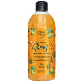 Champô iluminador de cerveja