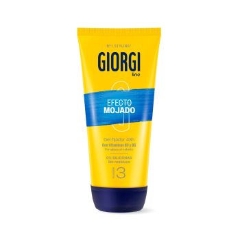 efeito molhado de gel de fixação imparável