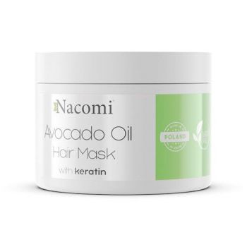 Máscara capilar com óleo de abacate e keratin