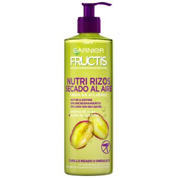 Creme para caracóis Fructis No Rinse Nutri rizos