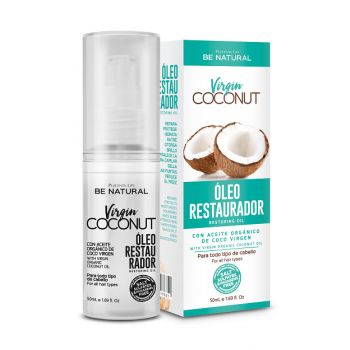 Óleo de restauração de coco virgem