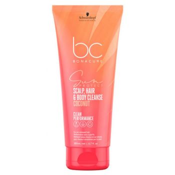 Champô Clean &amp; Clear Sun Protect Cabelo e Corpo