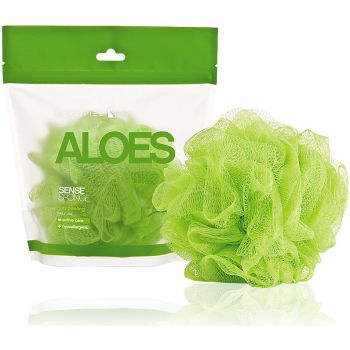 Esponja esfoliante suave aloés