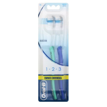 Escova de Dentes 1.2.3 Fresh Medium