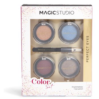 Conjunto de sombras coloridas