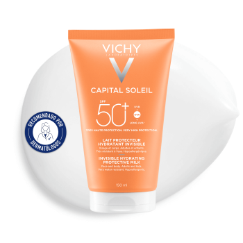 Capital Soleil Leite Hidratante Invisível SPF50+