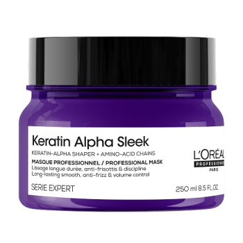 Máscara profissional keratin alfa sleek