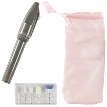 Set de manicura e pedicura a pilhas