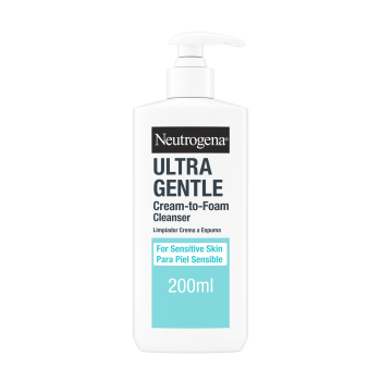Ultra Gentle Gel Limpador Facial Creme em Espuma