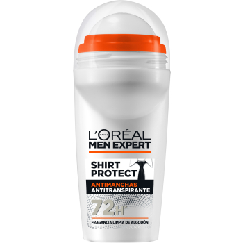 Men Expert Shirt Protect Desodorizante Roll-On Antitranspirante 48h Antimanchas