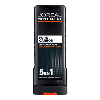 L´Oréal Men Expert Pure Carvão Gel de Banho 5 em 1 para homem