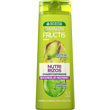 Fructis Nutri Rizos Contouring Champô Cabelo Encaracolado ou Ondulado