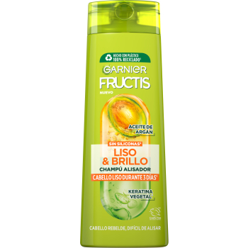 Fructis Liso & Brilho Champô Cabelo Liso