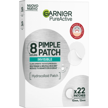 Pure Active Pimple Patch Invisible 8h Patch com Tecnologia Hidrocolóide com BHA para Espinhas