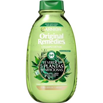 Champô Chá Verde e 5 Plantas Original Remedies
