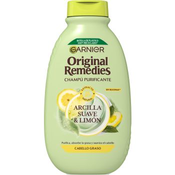 Champô Argila e Limão para Cabelos Oleosos da Original Remedies