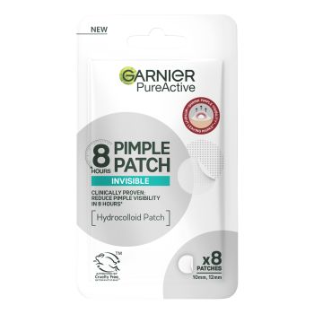 Pure Active Pimple Patch Invisible 8h Patch com Tecnologia Hidrocolóide com BHA para Espinhas