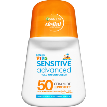 Delial Sensitive Advanced Kids Roll-on com cor FPS 50+