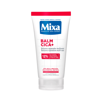 Bálsamo reparador multiusos Cica+ com 12% de glicerina, pantenol e esqualano