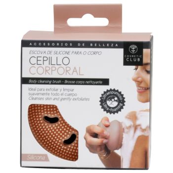 Escova de silicone para corpo