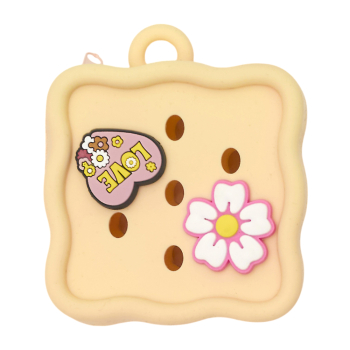Porta-moedas Pequeno de Silicone com Charms