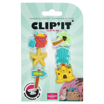 Conjunto 6 Charms Clip'It