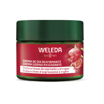 Creme de dia reafirmante à base de romã e péptidos