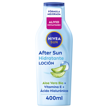 Loção hidratante após Sun