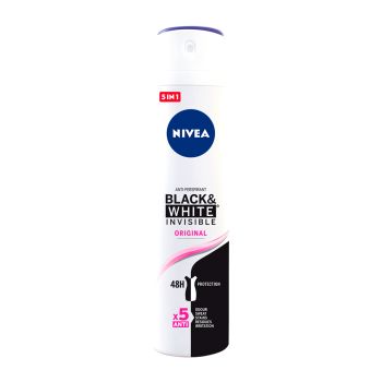 Desodorizante em spray Invisible Black &amp; Clear