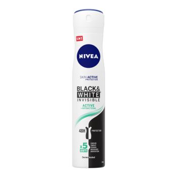 Invisible For Black & White Active Desodorizante Spray