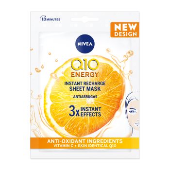Máscara de tecido Q10 PLUS Vitamina C
