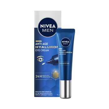 Men Hyaluron Contorno de Olhos Anti-Idade