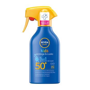 Sun Kids Protect &amp; Care Protetor solar em spray FPS 50+