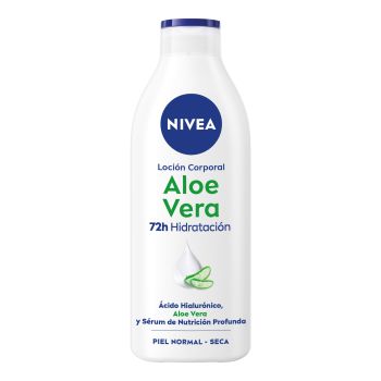Loção corporal com Aloé Vera