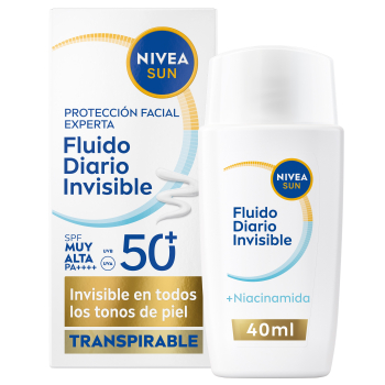 Protector Solar Sun Facial Fluido Diario SPF50+