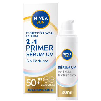 2 en 1 Primer Serum UV Diario Protección Facial SPF50+