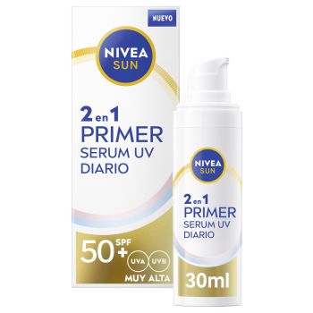 Protetor Facial 2 em 1 Primer Sérum UV Diário SPF 50+