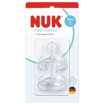 Tetina First Choice+ Fluxo M +3 Meses