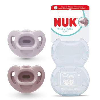 Pack Chupeta First Choice Soft Silicone 0-6 Meses