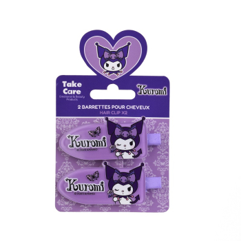 Set 2 Clips Para El Pelo Kuromi
