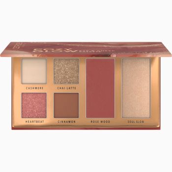 Paleta de Sombras Olhos e Bochecha Cozy Glow