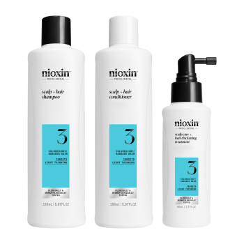 Kit Sistema 3 Tratamento Cabelo Pintado com Enfraquecimento Ligeiro