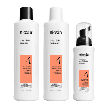 Kit Sistema 4 Tratamento Cabelo Pintado com Enfraquecimento Avançado