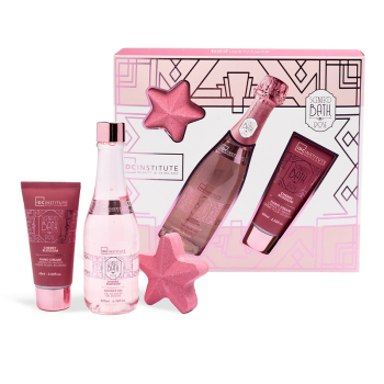 Set de banho rosa