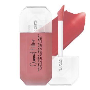 Mineral Wear Diamond Filler Blush para Maçãs do Rosto e Lábios