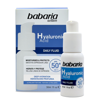 Fluido Facial Ácido Hialurónico SPF​ 50+